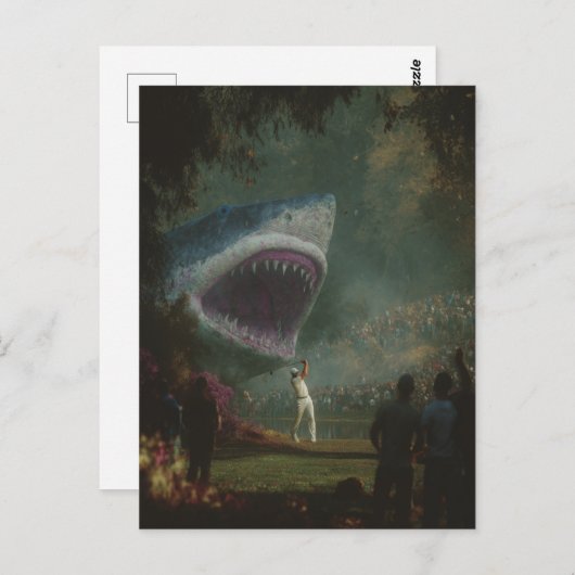 ゴルフはエキサイティング得だ ポストカード (正面/裏面)