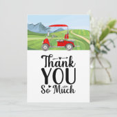 ゴルフはゴルファーに感謝 サンキューカード (スタンド正面)