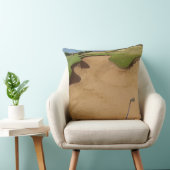 ゴルフはバンカーではなく、大きなスロークッション。 クッション (椅子)