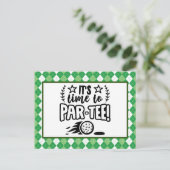 ゴルフはパー・ティー・パーティー ポストカード (スタンド正面)