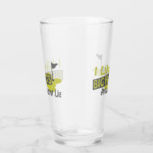 ゴルフは大きなパットが好きで嘘をつけない タンブラーグラス (右)