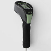 ゴルフは幸せおもしろいゴルフ愛好家の贈り物 ゴルフヘッドカバー (アングル)