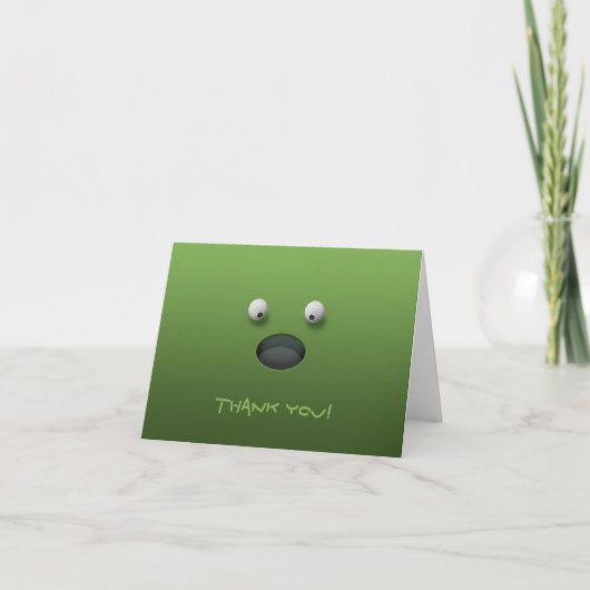 ゴルフは感謝していしています! サンキューカード (正面)