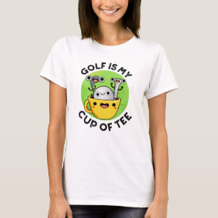 ゴルフは私のティーゴルフパおもしろいンのカップ Tシャツ