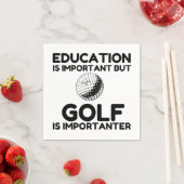 ゴルフは重要だ スタンダードカクテルナプキン (インサイチュ)