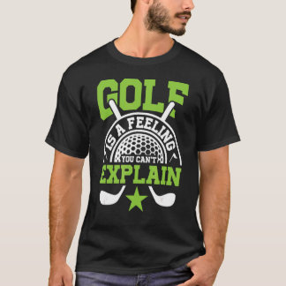 ゴルフはAの感じClub Pro Sportを説明できない Tシャツ