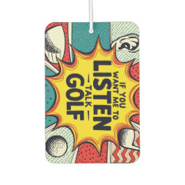 ゴルフもしギフトを聞話せ カーエアーフレッシュナー