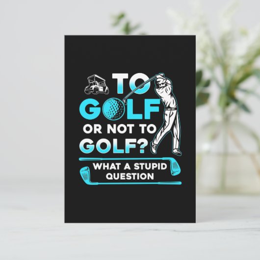 ゴルフをするかしないか 出欠カード (スタンド正面)