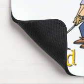 ゴルフをするために生まれて下さい マウスパッド (コーナー)