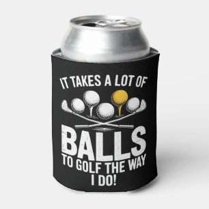 ゴルフをするにはたくさんのボールが必要 Funny Golf ゴルフ 缶クーラー