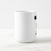 ゴルフをする医者 コーヒーマグカップ (中央)