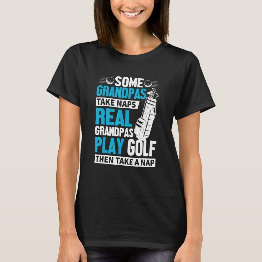ゴルフをする遊人には Tシャツ (正面)