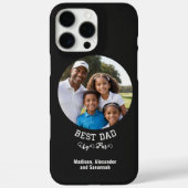 ゴルフをテーマにしたパーで最高のダッド フォト 父の日 Case-Mate iPhoneケース (裏面)