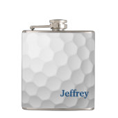 ゴルフをテーマにしたフラスコパーソナライズされたク フラスク (正面)