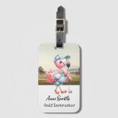 ゴルフをテーマにしたラゲッジタグ：熱心なゴルファーに最適 ラゲッジタグ (正面縦)
