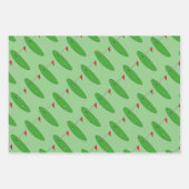 ゴルフをテーマにした紙用誕生日シート ラッピングペーパーシート (正面3)