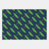 ゴルフをテーマにした紙用誕生日シート ラッピングペーパーシート (正面2)