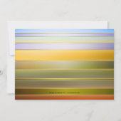 ゴルフをテーマにした退職パーティの招待状 招待状 (裏面)