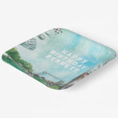 ゴルフをテーマにした |誕生日Par-Tee紙プレート ペーパープレート (傾斜あり)