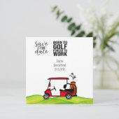 ゴルフを仕事に生まれつき 招待状 (スタンド正面)