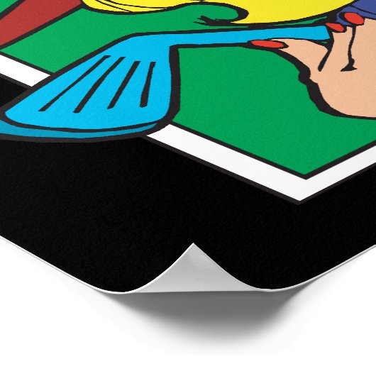 ゴルフを始める ポスター (角)