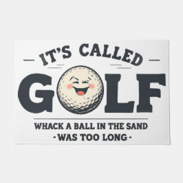 ゴルファおもしろいーのゴルフ用具 ドアマット