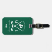 ゴルファカスタムーのラベルID ラゲッジタグ (正面横)