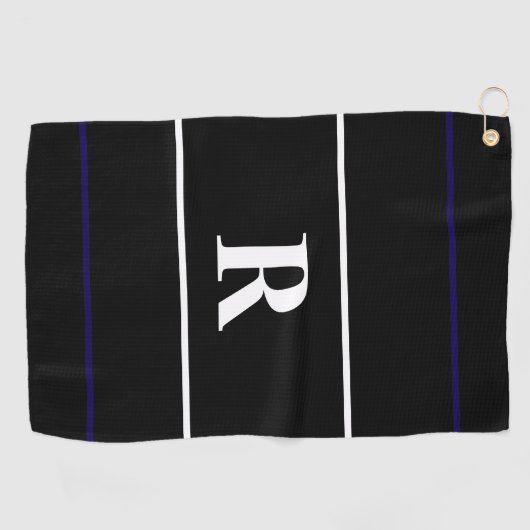 ゴルファクラシックー向けモノグラムスタイリッシュギフト ゴルフタオル (横)