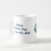 ゴルファモダンーパパのお父さんの日コーヒーマグ コーヒーマグカップ (正面左)