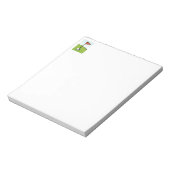 ゴルファーおもしろいギフトの一つにゴルフボールの穴 ノートパッド (回転)