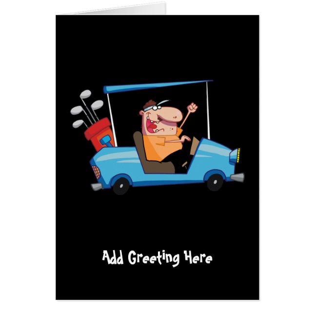 ゴルファーおもしろいゴルフ漫画 (正面)