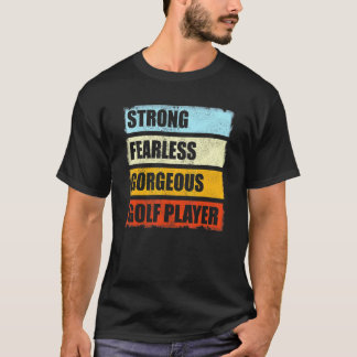ゴルファーおもしろいゴルフ選手メンズゴルフ Tシャツ