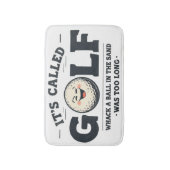 ゴルファーおもしろい用ゴルフバスマット バスマット (正面縦)