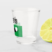 ゴルファーおもしろい用ゴルフボールショットガラス贈与品 ショットグラス (右)