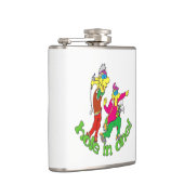 ゴルファーが穴を開ける フラスク (右)