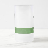 ゴルファーが穴を開ける。運かスキルか?タンブラー フロストグラスビールジョッキ (中央)