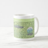 …ゴルファーであるかもしれません コーヒーマグカップ (正面右)