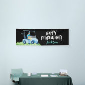 ゴルファーにとってゴルフの幸せな退職 横断幕 (トレードショー)