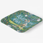 ゴルファーのためのゴルフの引退 ペーパープレート (傾斜あり)