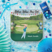 ゴルファーのためのゴルフの引退 ペーパープレート (パーティー)