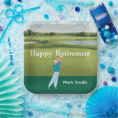 ゴルファーのためのゴルフの引退 ペーパープレート (パーティー)