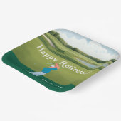 ゴルファーのためのゴルフの引退 ペーパープレート (傾斜あり)