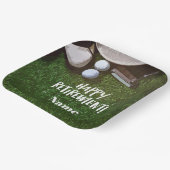 ゴルファーのためのゴルフハッピーリタイアメントハローペンション ペーパープレート (傾斜あり)