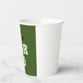 ゴルファーのためのゴルフ30th誕生日 紙コップ (左)