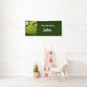 ゴルファーのためのゴルフ40th誕生日パーティー 横断幕 (インサイチュ)