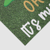 ゴルファーのためのゴルフ70誕生日ギフト 薄葉紙 (詳細)