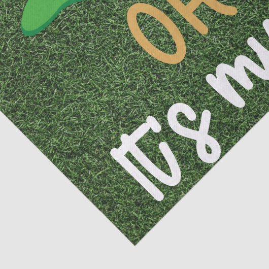 ゴルファーのためのゴルフ70誕生日ギフト 薄葉紙 (詳細)