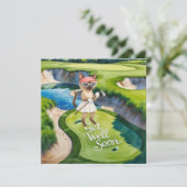 ゴルファーのためのゴルフGet Well Soonカード カード (スタンド正面)