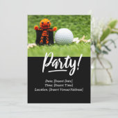 ゴルファーのためのハロウィンゴルフ 招待状 (スタンド正面)