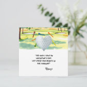 ゴルファーのためのバレンタインデーの面白いゴルフ名言 シーズンカード (スタンド正面)